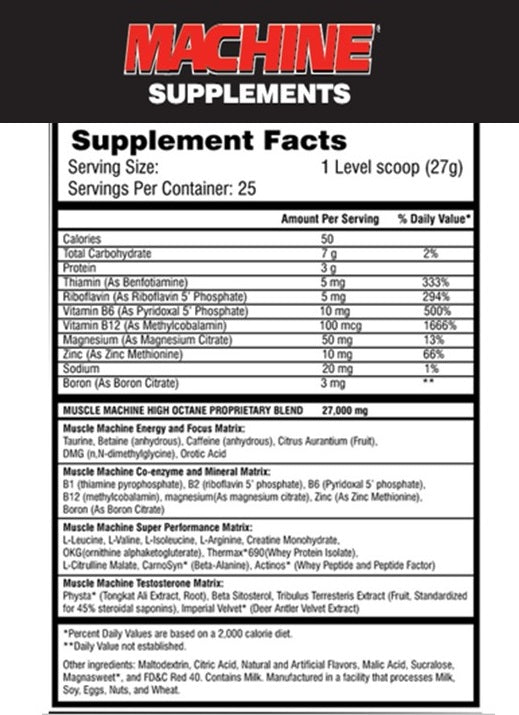 MUSCLE MACHINE – Healthworks Nutrition
